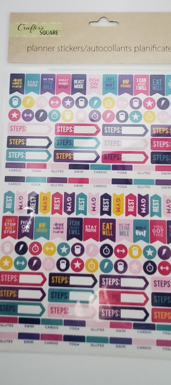 Colorful Planner Sticker Sheets - Bright Multicolor 9 Packs 300 Each Sticker - Picture 12 of 16